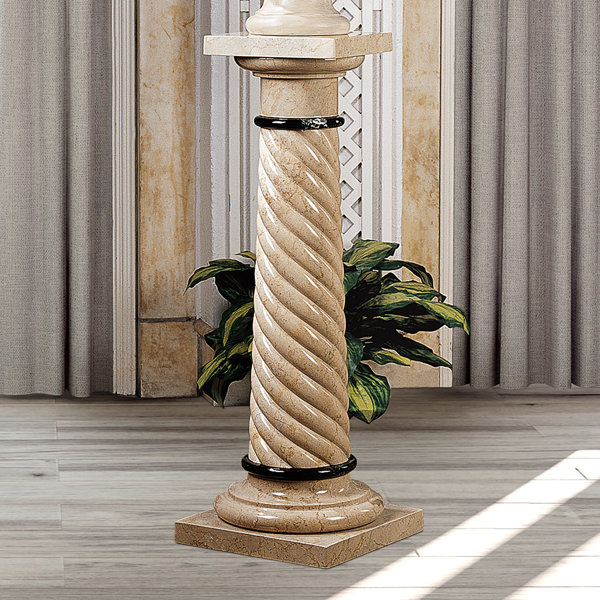 Design Toscano Pi Destal Colonne En Spirale Bottochino Et